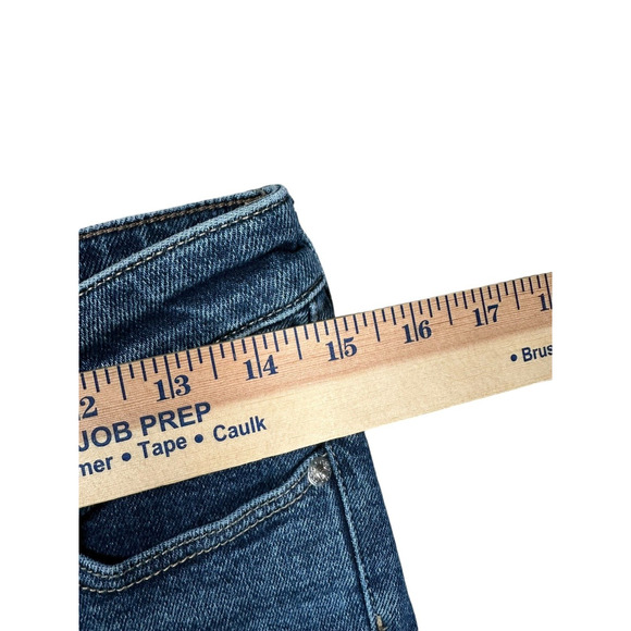 We The Free Skinny Jeans Size 27 Distressed Raw Hem Medium Wash Mid Rise - Picture 4 of 7